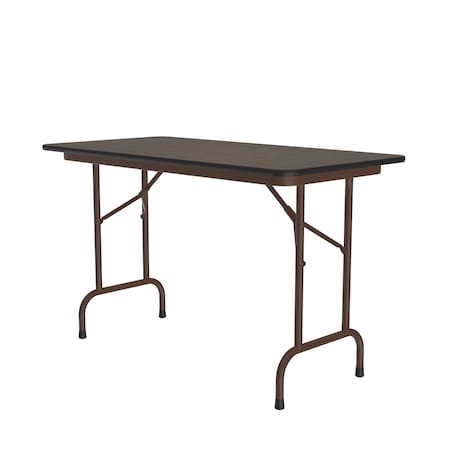Correll CF TFL Folding Tables 24x48 Walnut CF2448TF-01